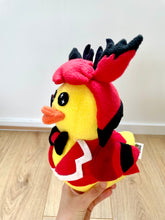 Load image into Gallery viewer, Radio Demon Ducky Plush *With a squeaker - Handmade- Unofficial- Fanmade