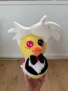 Angel Dust Ducky Plush- Fanmade-Unofficial *With a squeaker*