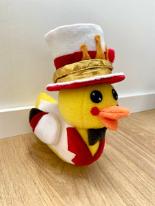 Lucifer The Depression Ducky Plush *With a squeaker  - Handmade- Unofficial- Fanmade