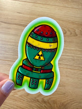 Load image into Gallery viewer, Nuclear Fallout Sticker Pack- 6pcs- Vinyl Stickers- Video Games- Post Apocalypse- Unofficial
