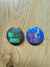 Načíst obrázek do prohlížeče Galerie, Go Juice Buttons 32mm- Hanmade- Energy Drinks- Funny-Relatable