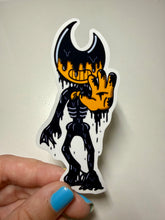 Cargar imagen en el visor de la galería, Inky Demon Vinyl Sticker- Handmade- BATIM- Unofficial
