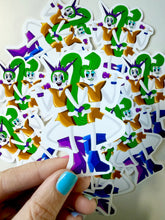 Load image into Gallery viewer, Velvet and Veneer Vinyl Sticker- Handmade-Fanmade