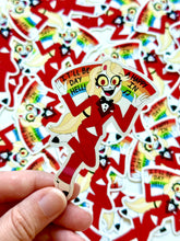 Afbeelding in Gallery-weergave laden, “A Happy Day In Hell” Vinyl Sticker