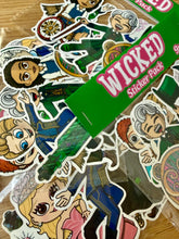Afbeelding in Gallery-weergave laden, Wickedly Sticker Pack- 9pcs- Vinyl Stickers-Movie- Witches- Musical- Handmade