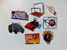 Load image into Gallery viewer, Final Destination Sticker Pack- 8 Handmade Stickers -Vinyl Stickers