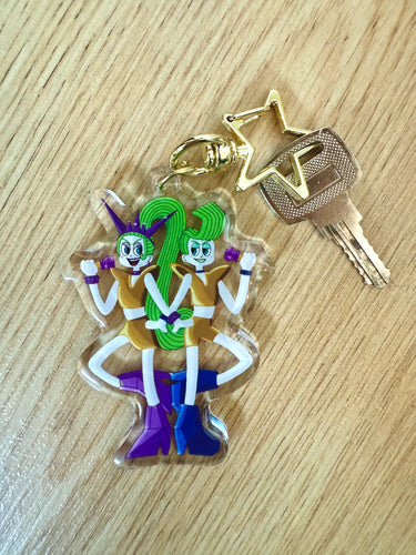 Velvet and Veneer Keychain - Fanmade