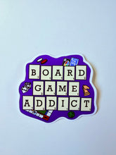 Load image into Gallery viewer, Board Game Addict Vinyl Sticker- Handmade