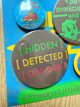 Načíst obrázek do prohlížeče Galerie, Nuclear Fallout Button Set- Handmade- Post Apocalypse- Video Game- Vaults