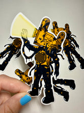 Cargar imagen en el visor de la galería, Projector Man Vinyl Sticker- Handmde- BATIM- Unofficial