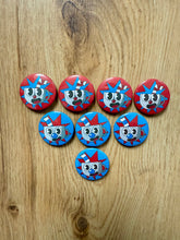 Načíst obrázek do prohlížeče Galerie, Cuphead and Mugman buttons 32mm- Videogames -Indie - Characters