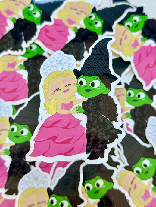 Two Best Muscial Friends Vinyl Stickers