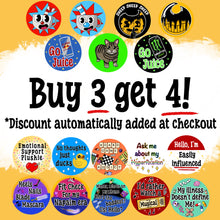 Načíst obrázek do prohlížeče Galerie, Emotional Support Plushie 58mm- Handmade- Plush-Comfort- Stuffed Toy