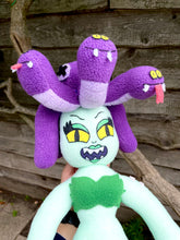 Afbeelding in Gallery-weergave laden, Cala Maria Plushie (Monster Phase)  -Handmade- Fanmade - Unofficial- Mermaid -Big Plush