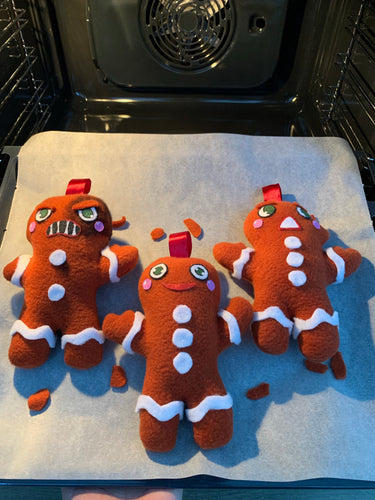 Gingerbread Men Ornaments (Krampus) Life Sized