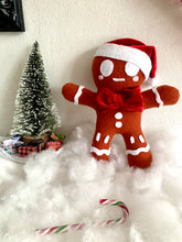 Načíst obrázek do prohlížeče Galerie, Gingerbread Men Plushies- Christmas- Holiday- Cute- Handmade- Plush- Christmas Gift