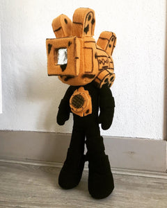 Projector Man Plushie- Handmade- Fanmade (Unofficial)