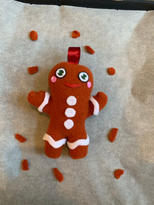 Gingerbread Men Ornaments (Krampus) Life Sized