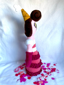 Baroness Von Bon Bon Plushie (Cuphead) - Fanmade-Handmade